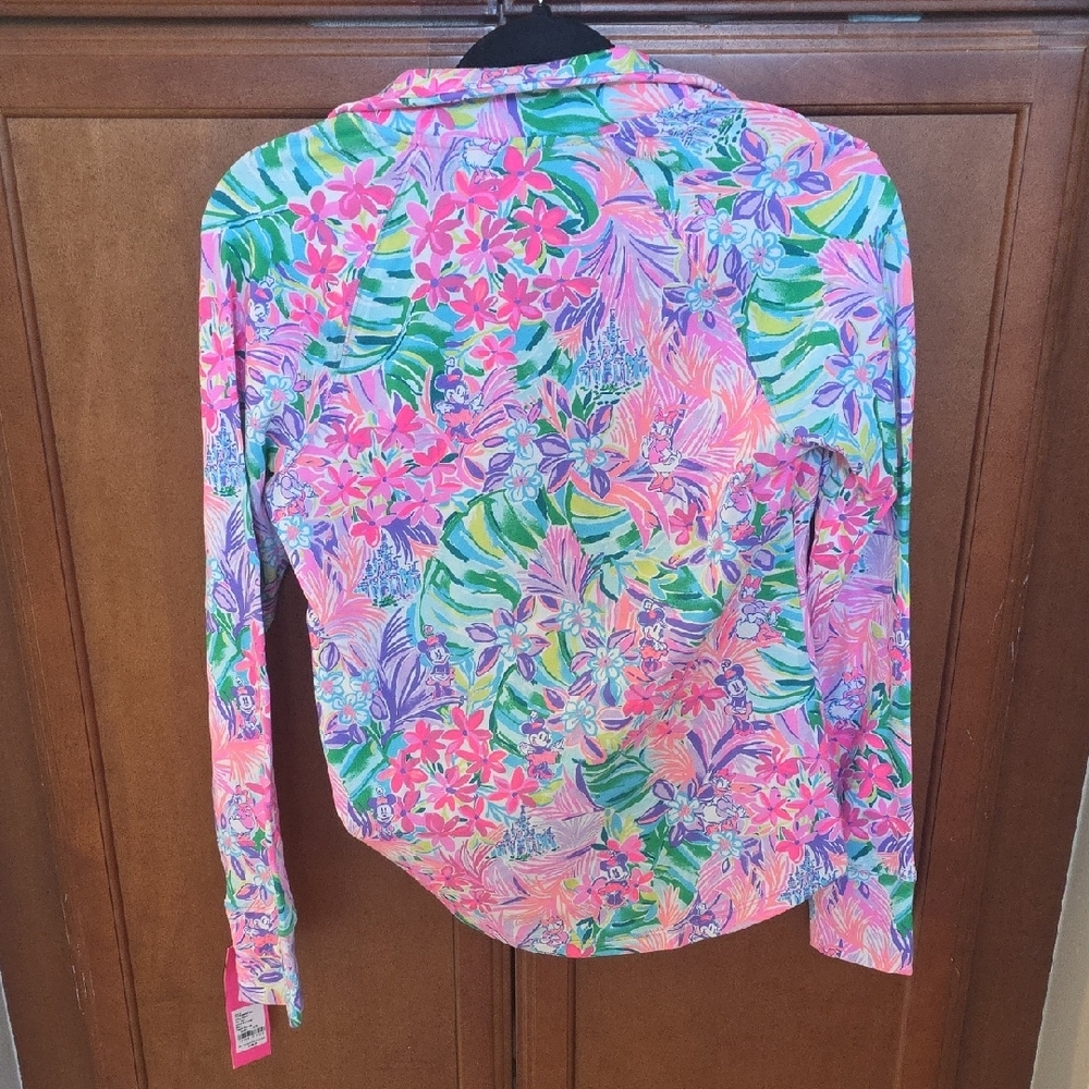 Floral Pink and Green Women's - Picture 4 of 7